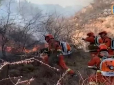 山西沁源发生森林火情 正全力扑救 3600余名村民已转移
