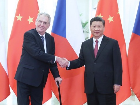 习近平会见捷克总统