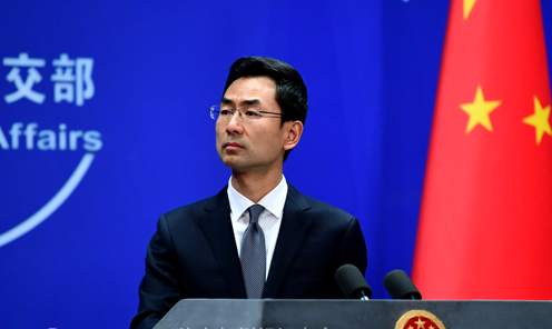 外交部回应美国派遣现役军人进驻台北办事处：坚决反对