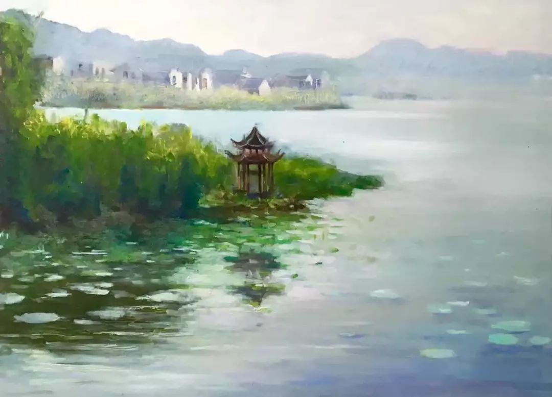 看展 | 艺术家董朝阳以油画作品呈现“诗在远方”