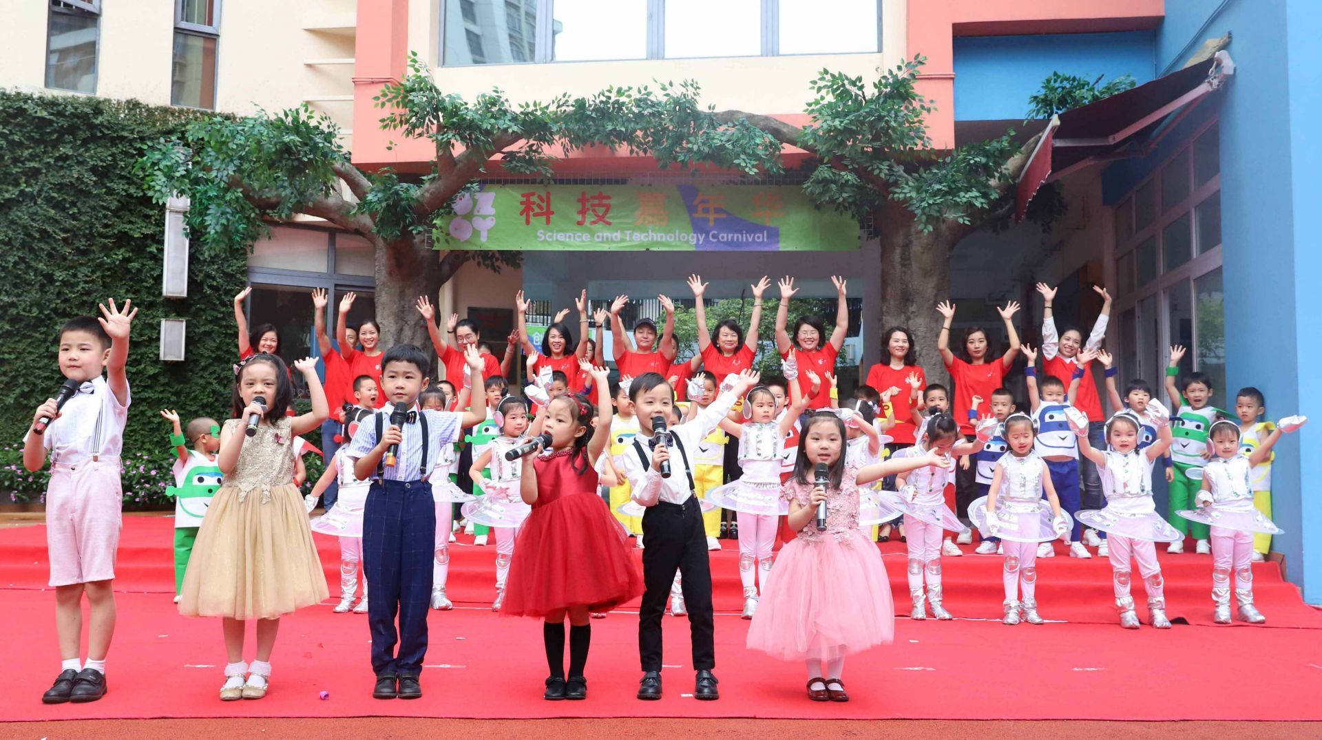孵孵科学蛋！深圳实验幼儿园侨香部第28届科技节开幕