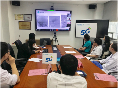 全国首例5G神经介入远程手术指导在深圳成功实现