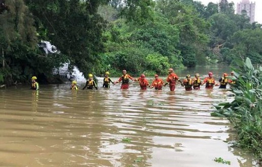 短时极端强降水致深圳部分区域受灾
