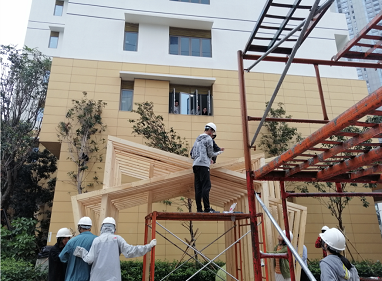 不一样的课程设计！哈工大（深圳）学子建筑作品精彩亮相校园