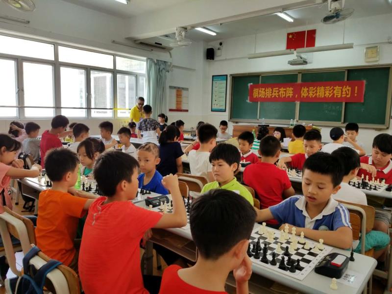 “体彩杯”2019年深圳市少儿国象团体锦标赛开赛