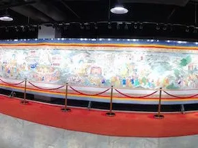 嘉长源国际文化产业园分会场：56米巨幅唐卡展现“非遗”文化魅力