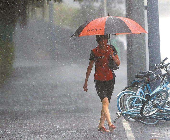 9日仍有明显降雨，周末气温回升，雨雨雨总算要消停了