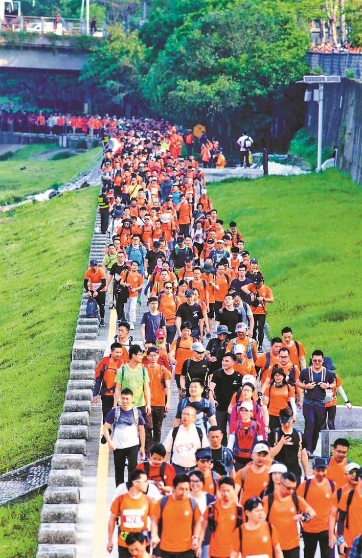 相约百公里 万人绿道行