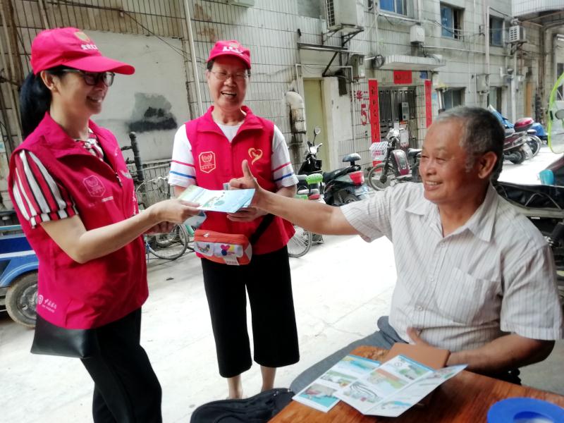福永街道“五一”假期治水宣传不停歇