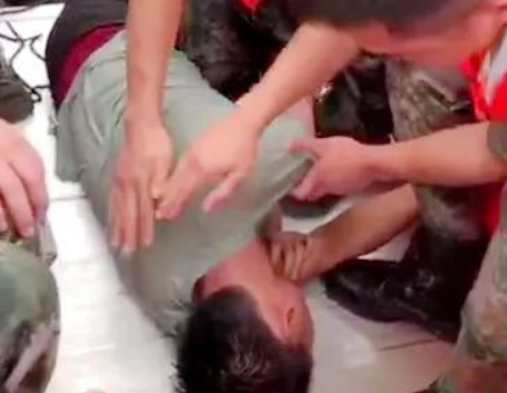 暖心！坪山区石井民兵勇救落水者