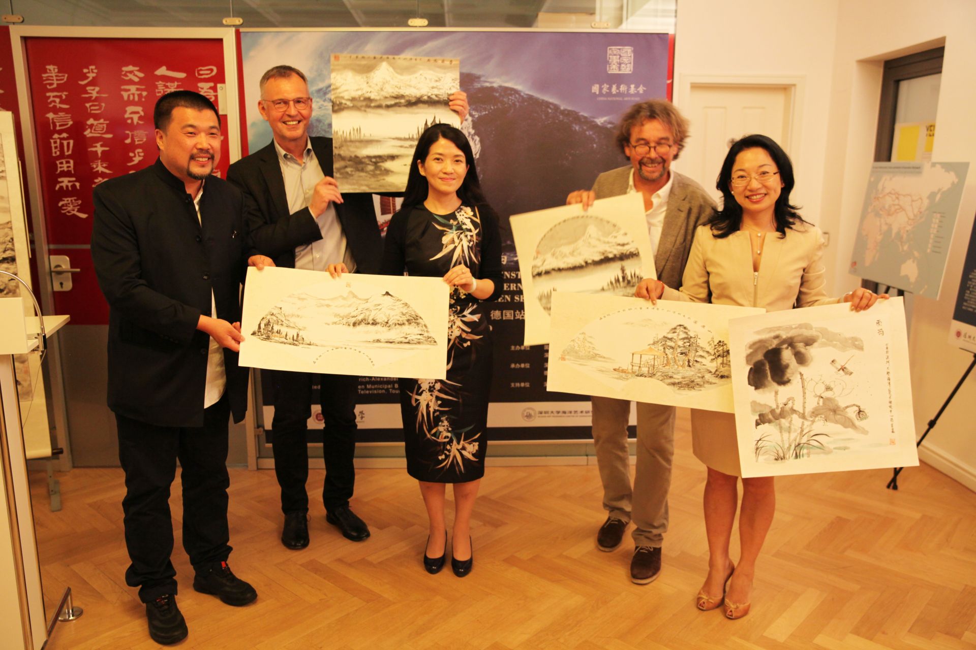 “海上丝绸之路两千年——美术作品展”欧洲巡展至德国