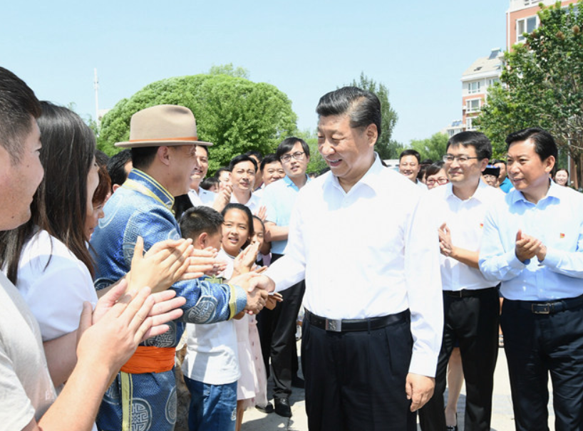 习近平深入喀喇沁旗林场农村考察调研