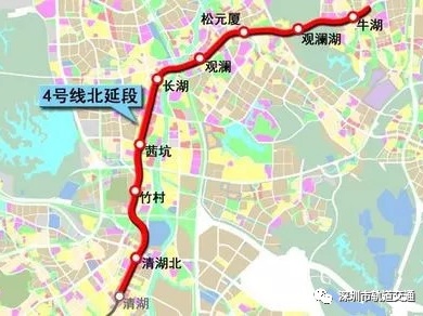 深圳地铁三期二阶段线路今明两年陆续通车