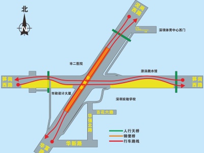 黄木岗综合交通枢纽进入主体施工 27日24点采用新交通疏导方案