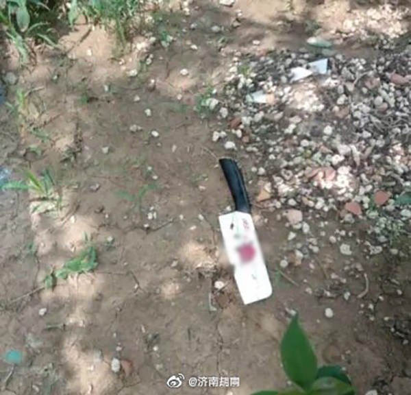又现高空坠物！济南一小区三把菜刀从天而降，警方介入