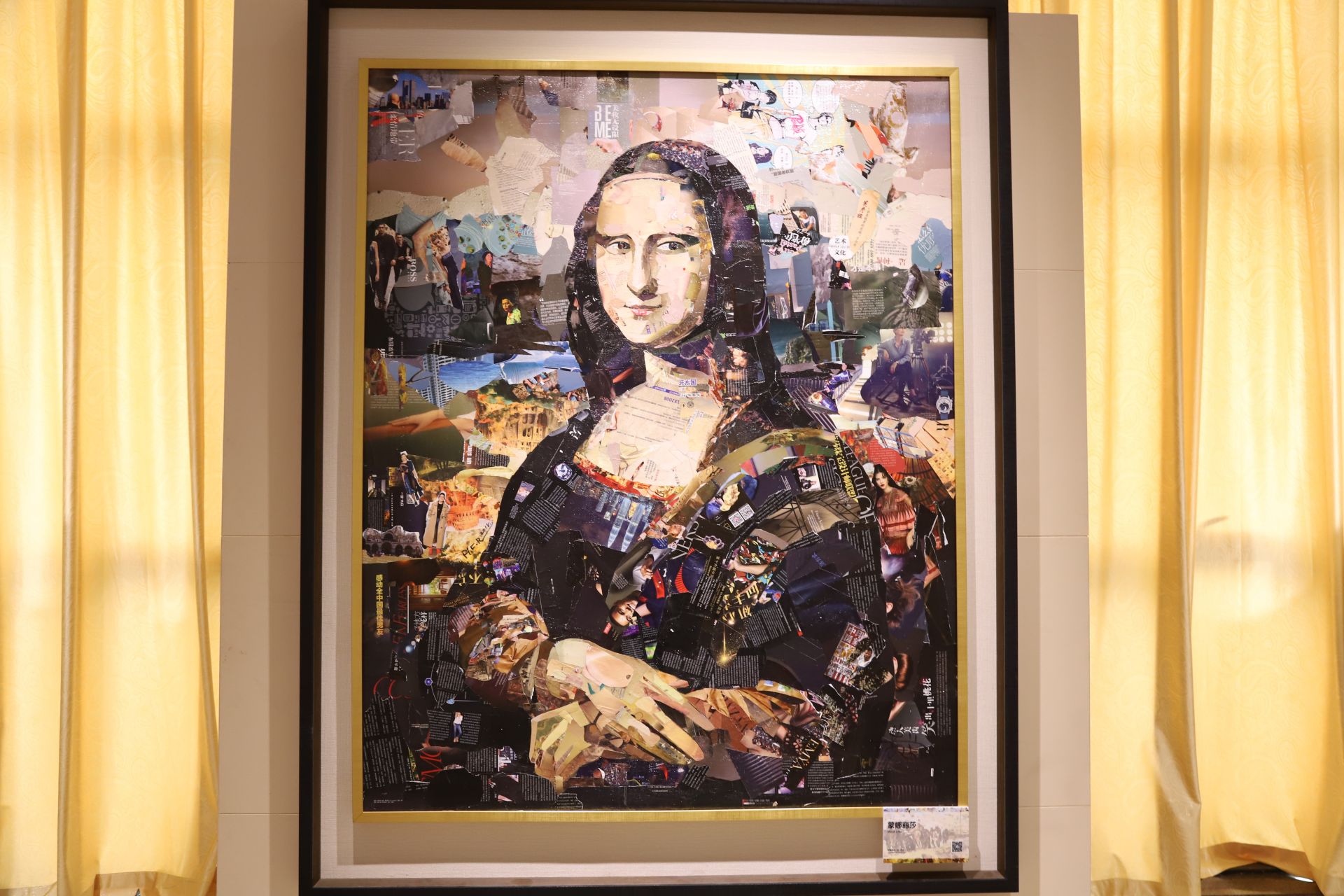 黄凤荣“再创100世界名画”全球巡展走进东莞桥头