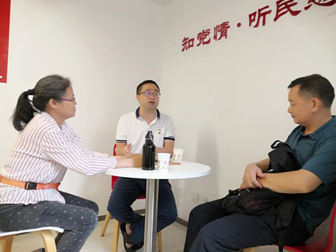 第55期党代表接待活动 | 叶华炜代表听您讲