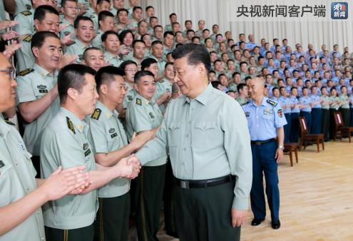 习近平在视察空军某基地时强调 牢记初心使命 提高打赢能力 以优异成绩庆祝新中国成立70周年