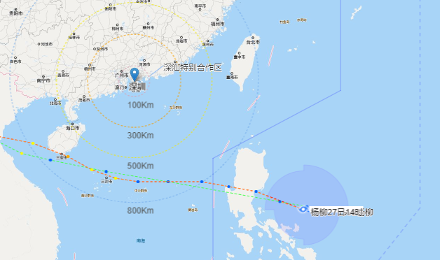 台风“杨柳”生成！28-29日深圳天气闷热，30日-9月1日有局部暴雨