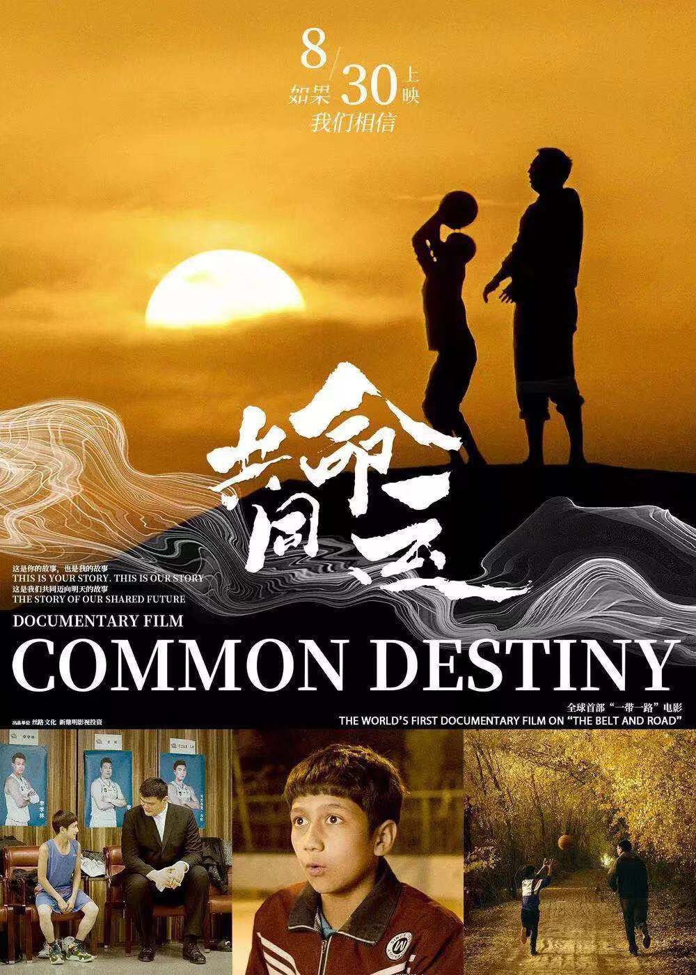 中美英联手！全球首部“一带一路”主题电影《共同命运》首映