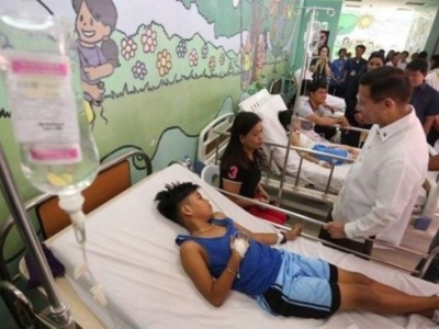 菲律宾爆发登革热疫情 100多名中国工人感染