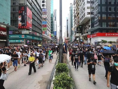 香港自6月9日起共748人被捕 177名警员受伤