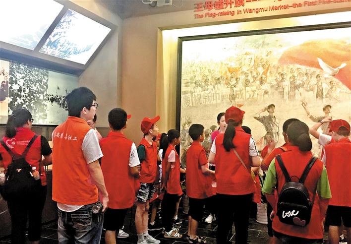 了解鸦片战争、学习防毒知识！宝安海旺社区开展青少年禁毒夏令营活动