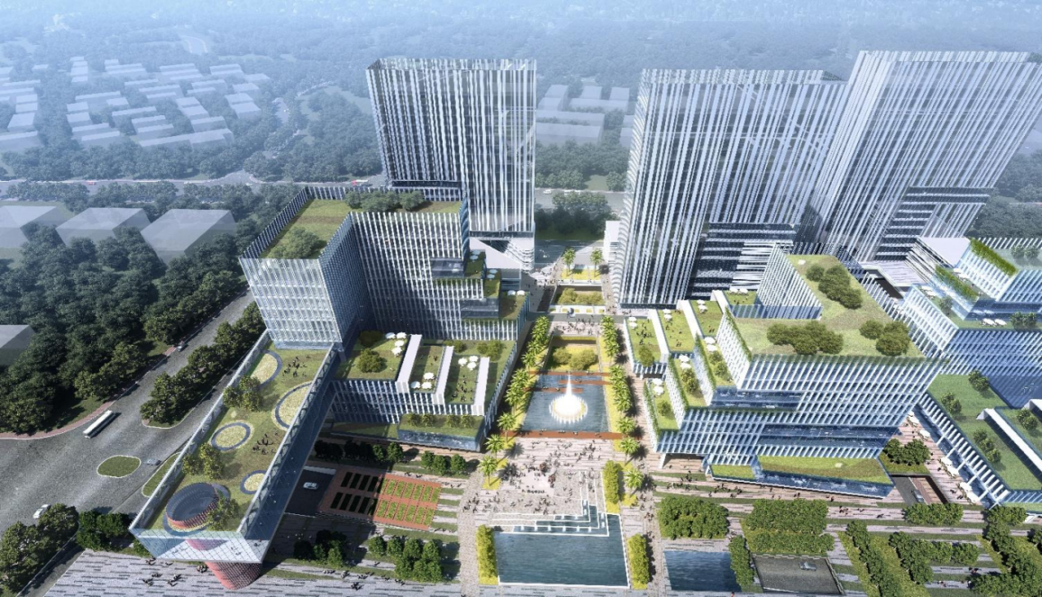 观湖高新园区新地标封顶 | 今年新增产业用房已超百万平方米