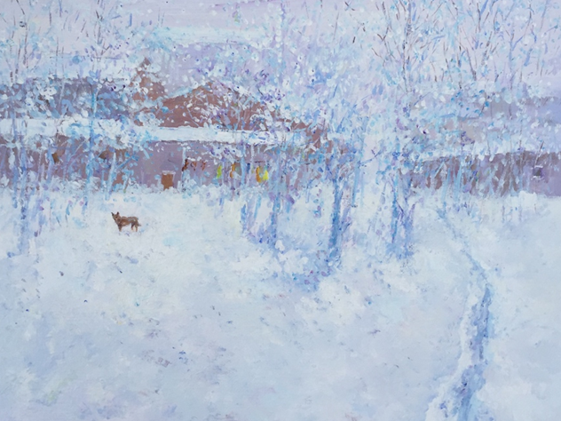 龙岗教师查从源画作入选“北京·深圳青年美术家作品联展”