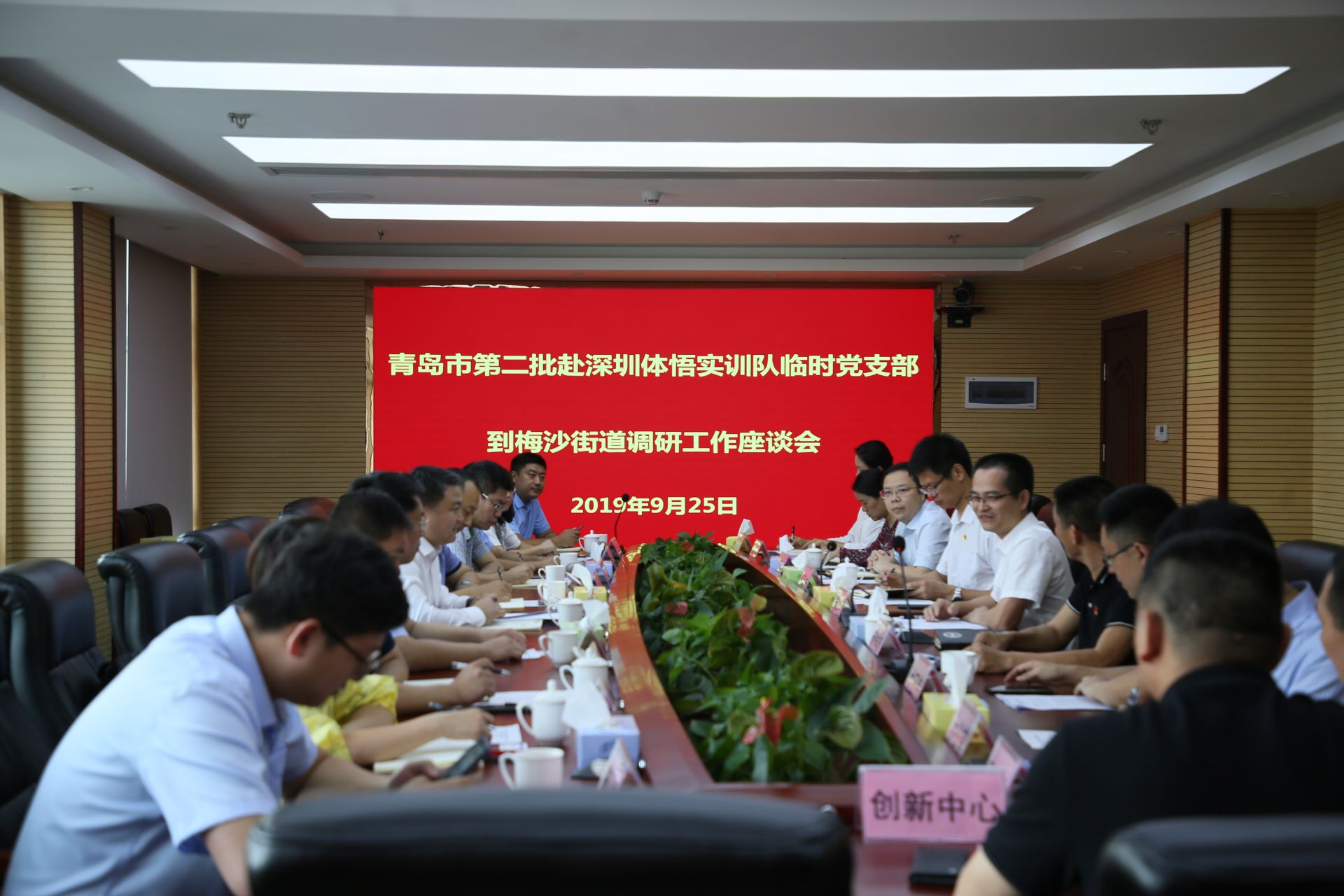 青岛市调研组到梅沙街道调研基层治理和网格化管理工作