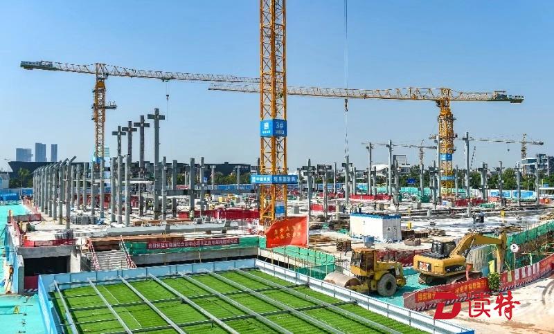 深圳前海国际会议中心进入地上钢结构施工阶段