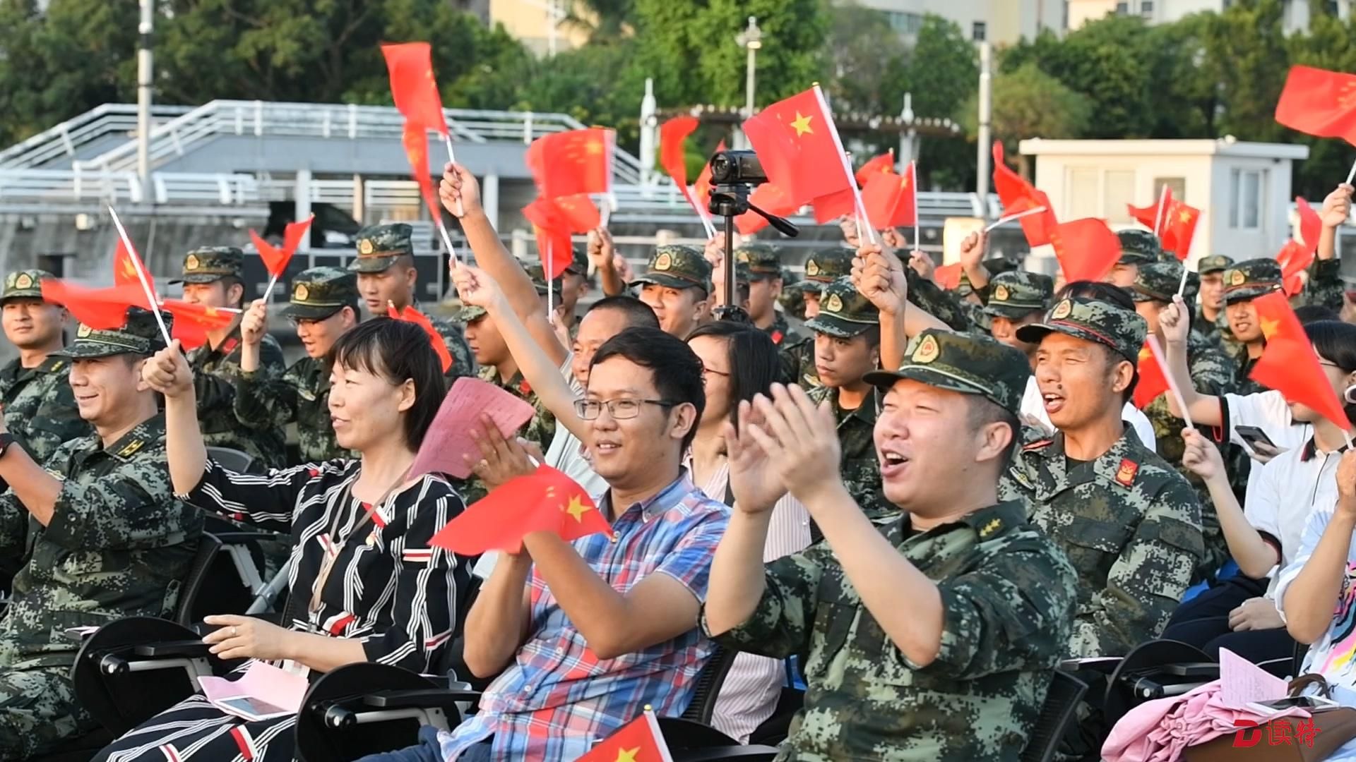 共同见证祖国辉煌！汕头海警局仪式满满喜迎国庆  