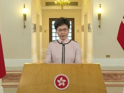 林郑月娥发表《施政报告》：增公屋、收私地，让每个香港人建立自己的家