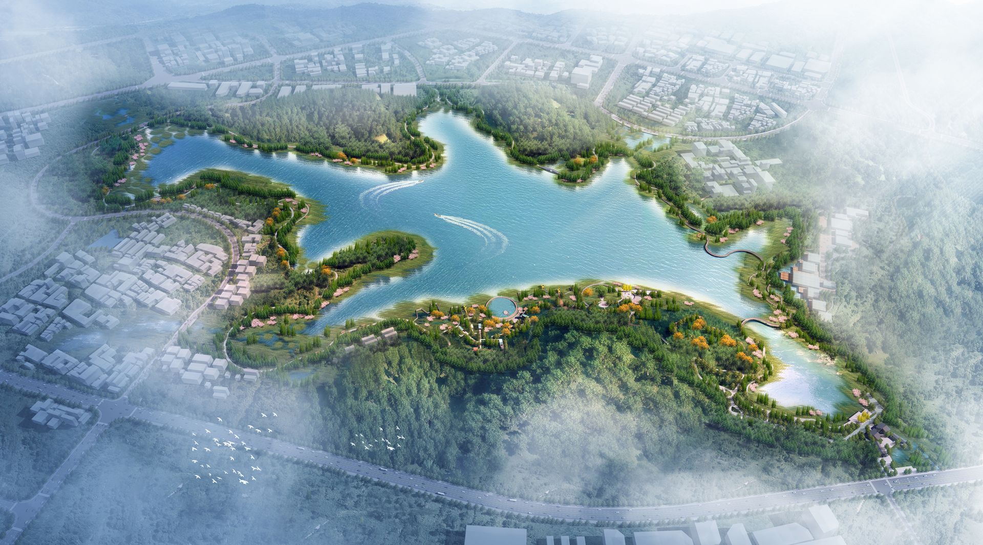 东莞企石镇拟投资2.14亿元建湿地公园，打造生态休闲中心