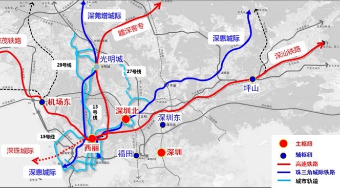 10条轨道在此汇聚，规模或超深圳北站！设计方案启动全球征集