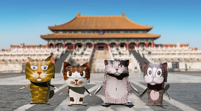 “故宫宫喵家族”系列绘本“驾到”！从内到外全是原创