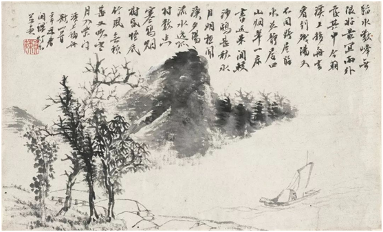 看展|画僧懒悟展览呈现“笔墨禅境”