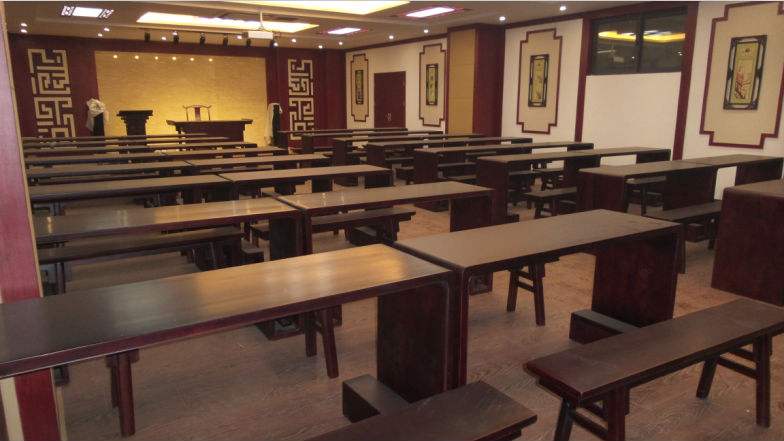 福海举办读书月活动之国学堂讲座进学校活动