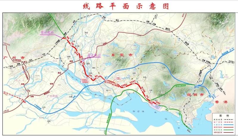 穗莞深城际铁路竣工环保报告公布：列车时速达140公里
