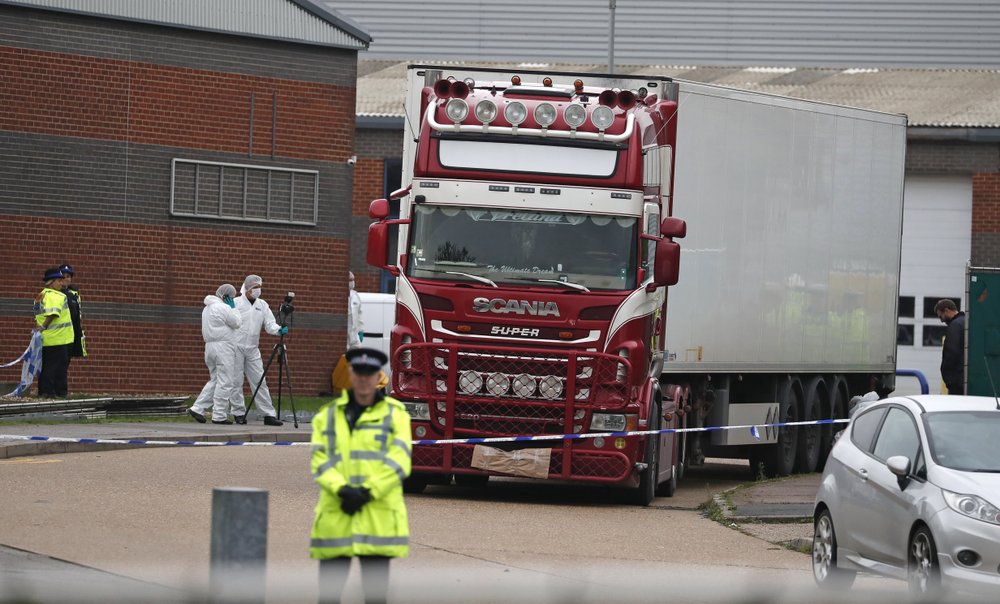 英国警方认为货车惨案遇难者均为越南人
