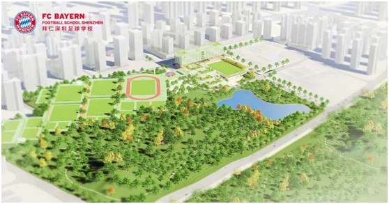 拜仁深圳足球学校•深圳科学高中分校奠基开工