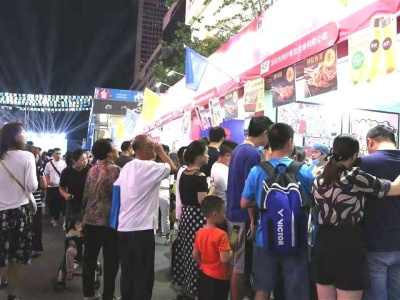 首届深圳食品安全美食节人气旺 华强北又热闹起来了！