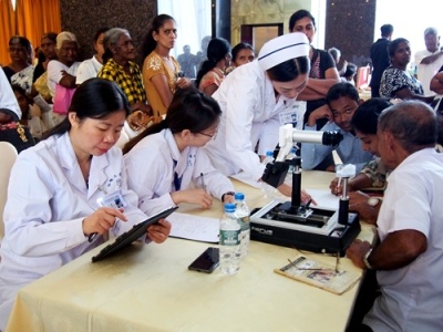 斯里兰卡光明行公益医疗活动在科伦坡举行