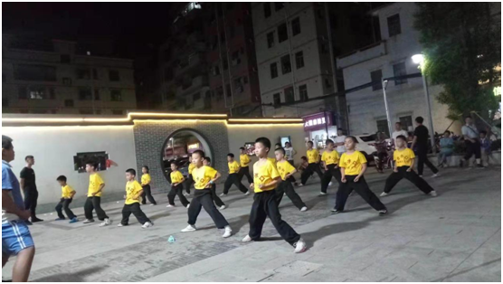 合水口社区刮起“武林风”