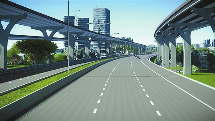 机荷高速公路复合改造试点自由流新收费技术