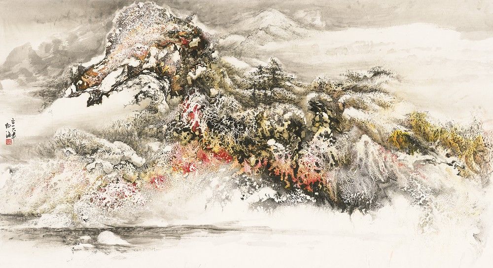 看展|“白线灵光——白海雾凇创作展”为鹏城带来冰雪的问候