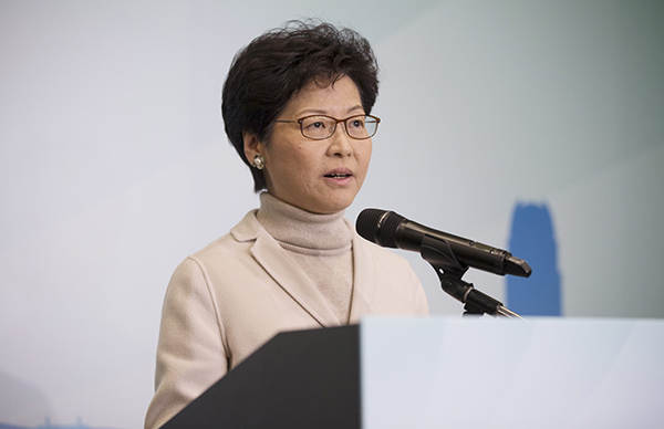 香港律政司司长在伦敦遇袭，林郑月娥强烈谴责