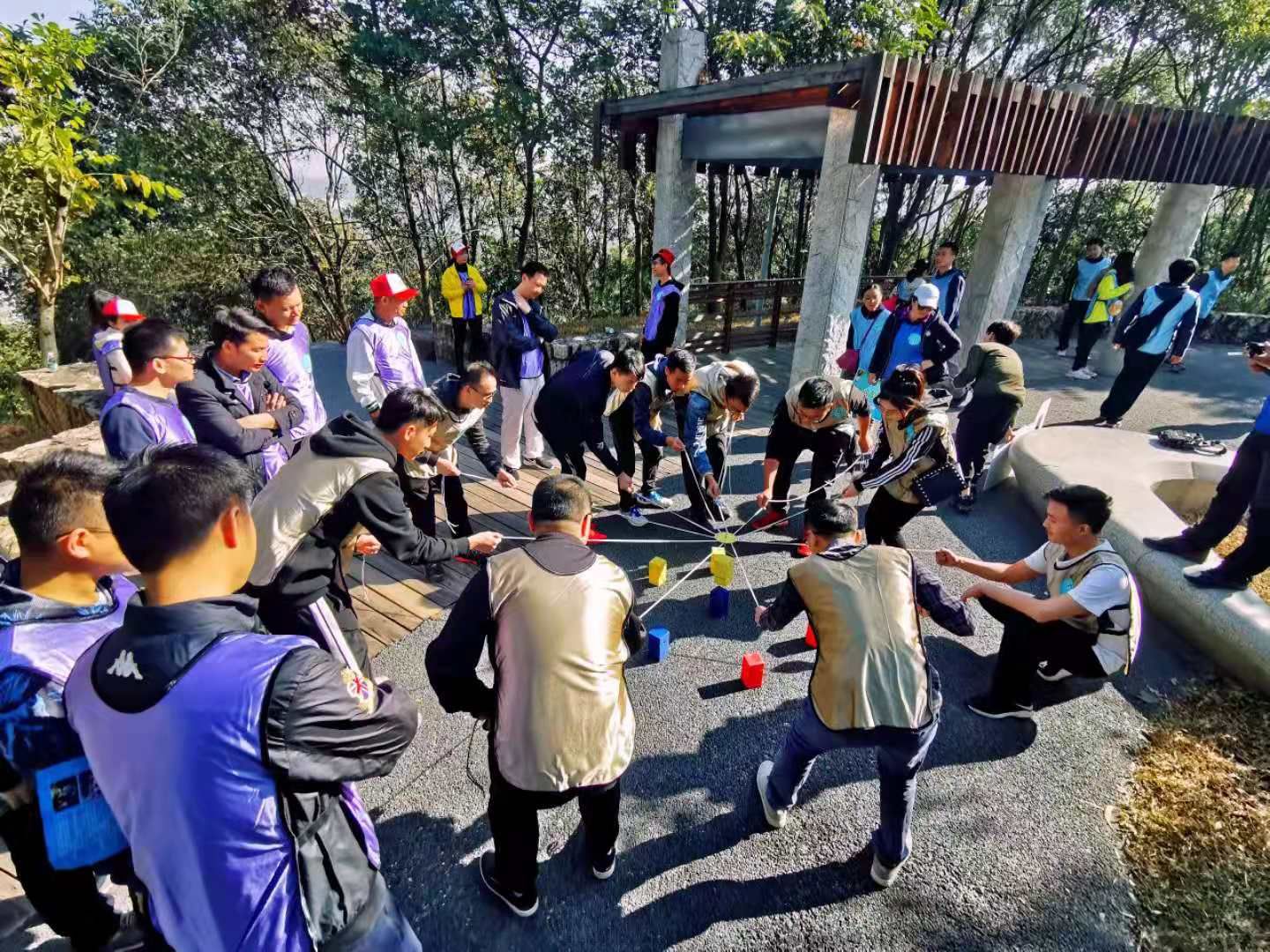 让趣味跑起来！龙城街道举办首届职工定向越野赛