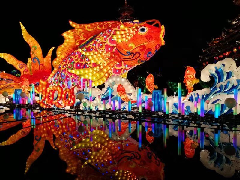 华南最大灯会亮灯深圳！200名非遗制灯大师送上“春节定制”