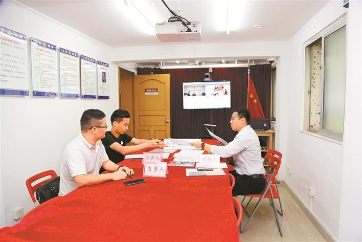 打造公平正义法治典范城区 福田区政法公共服务与高质量发展同频共振